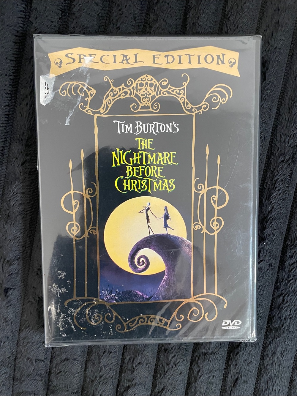 Tim Burton's The Nightmare Before Christmas Special Edition DVD - Black & Gold